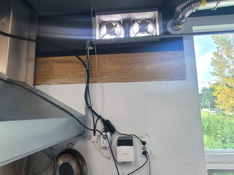 인천서구 환풍기 전문업체 시공 후